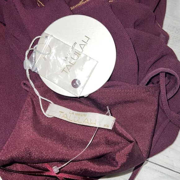 Anthropologie | Anthro La Maison Talulah Ruffle Off-the-Shoulder Dress sz XS - Picture 4 of 7